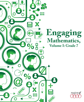 Engaging Mathematics, Volume I: Grade 7