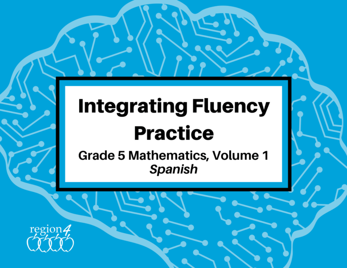 Integrating Fluency Practice: Grade 5 Mathematics Spanish, Volume 1