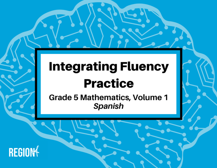 Integrating Fluency Practice: Grade 5 Mathematics Spanish, Volume 1