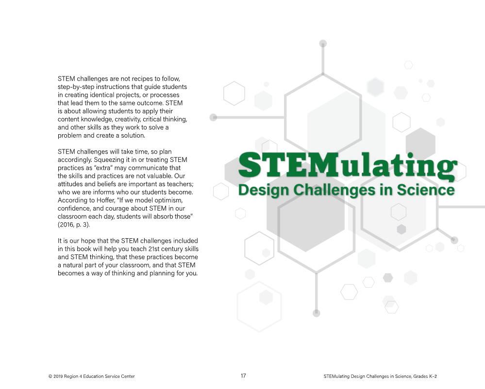 STEMulating Design Challenges in Science: Grades K–2 page 17