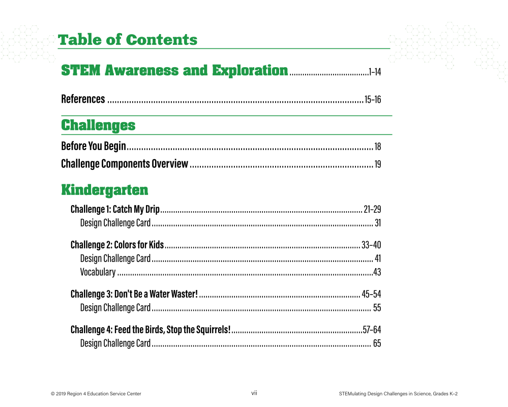 STEMulating Design Challenges in Science: Grades K–2 page 7