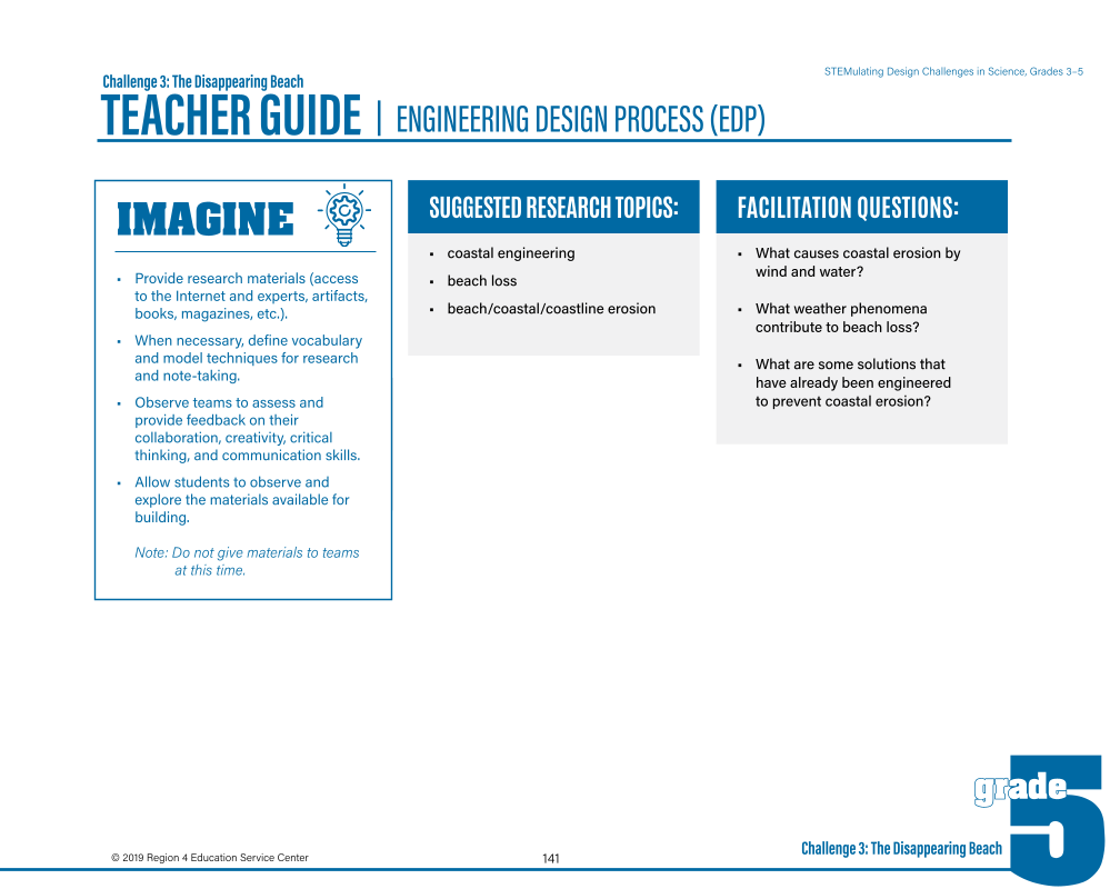 STEMulating Design Challenges in Science: Grades 3–5 page 141