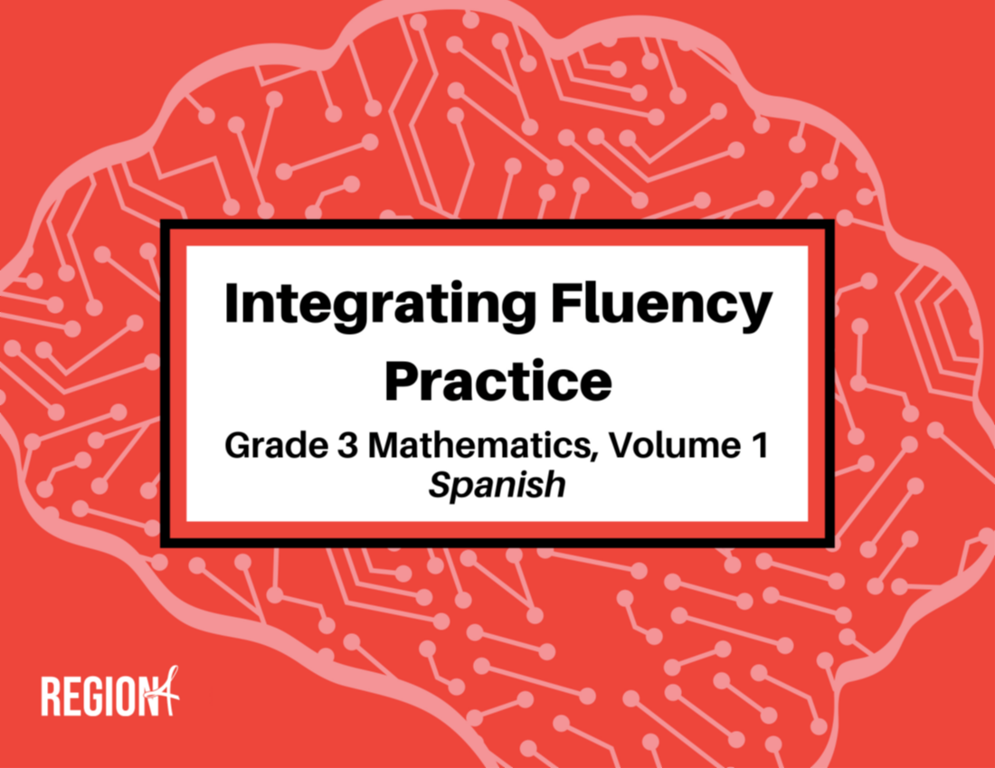 Integrating Fluency Practice: Grade 3 Mathematics Spanish, Volume 1 page 1